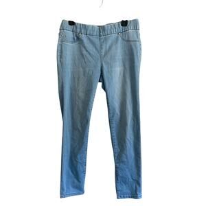 Liverpool Sienna pull on ankle Jeans 10/30  light blue